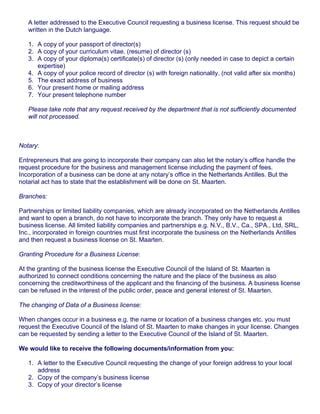 Business License Info & FAQs .